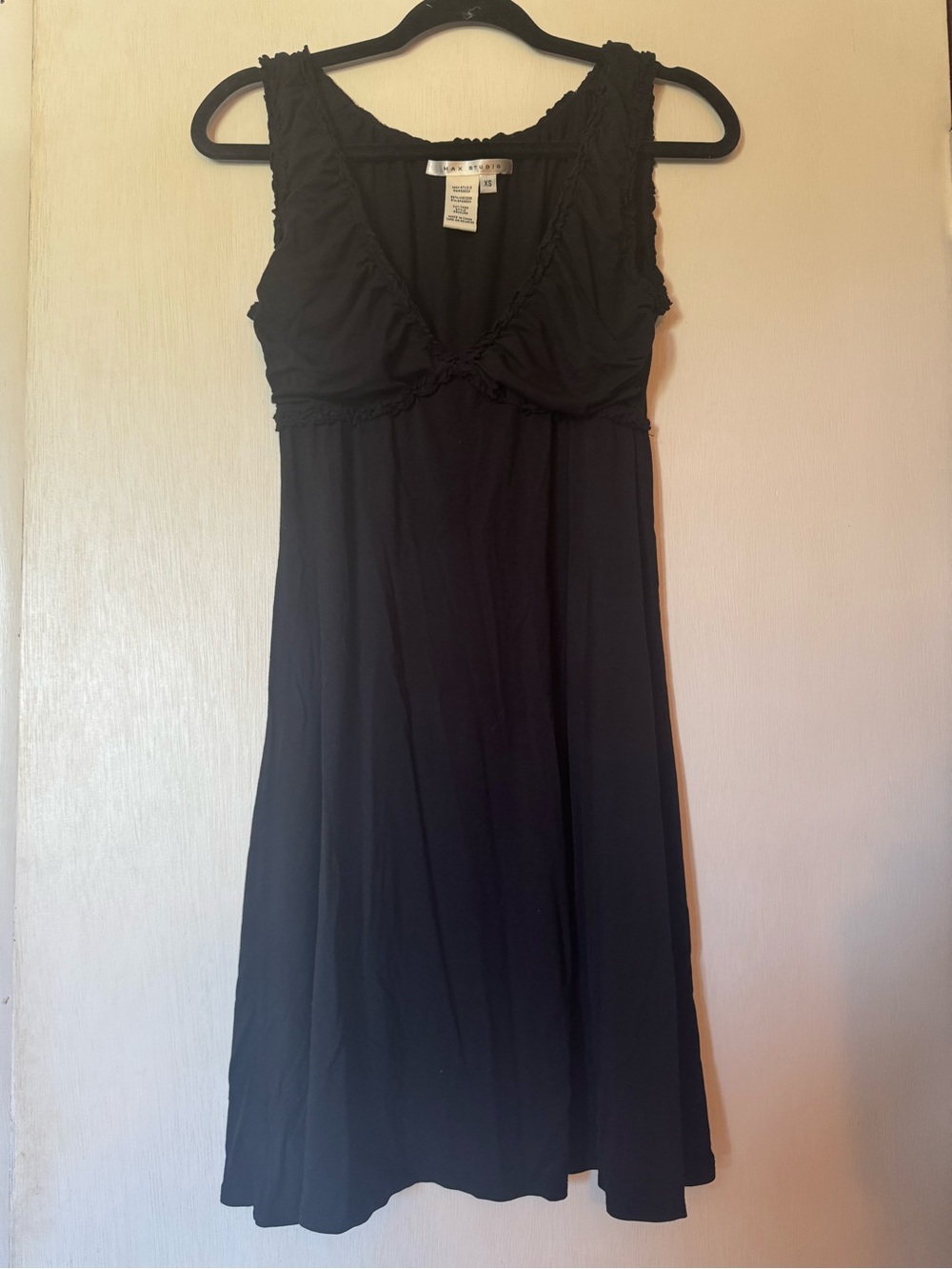 Max studio black dress